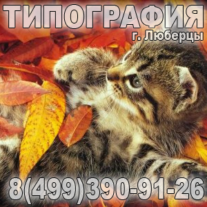 Типография в Люберцах наружная реклама